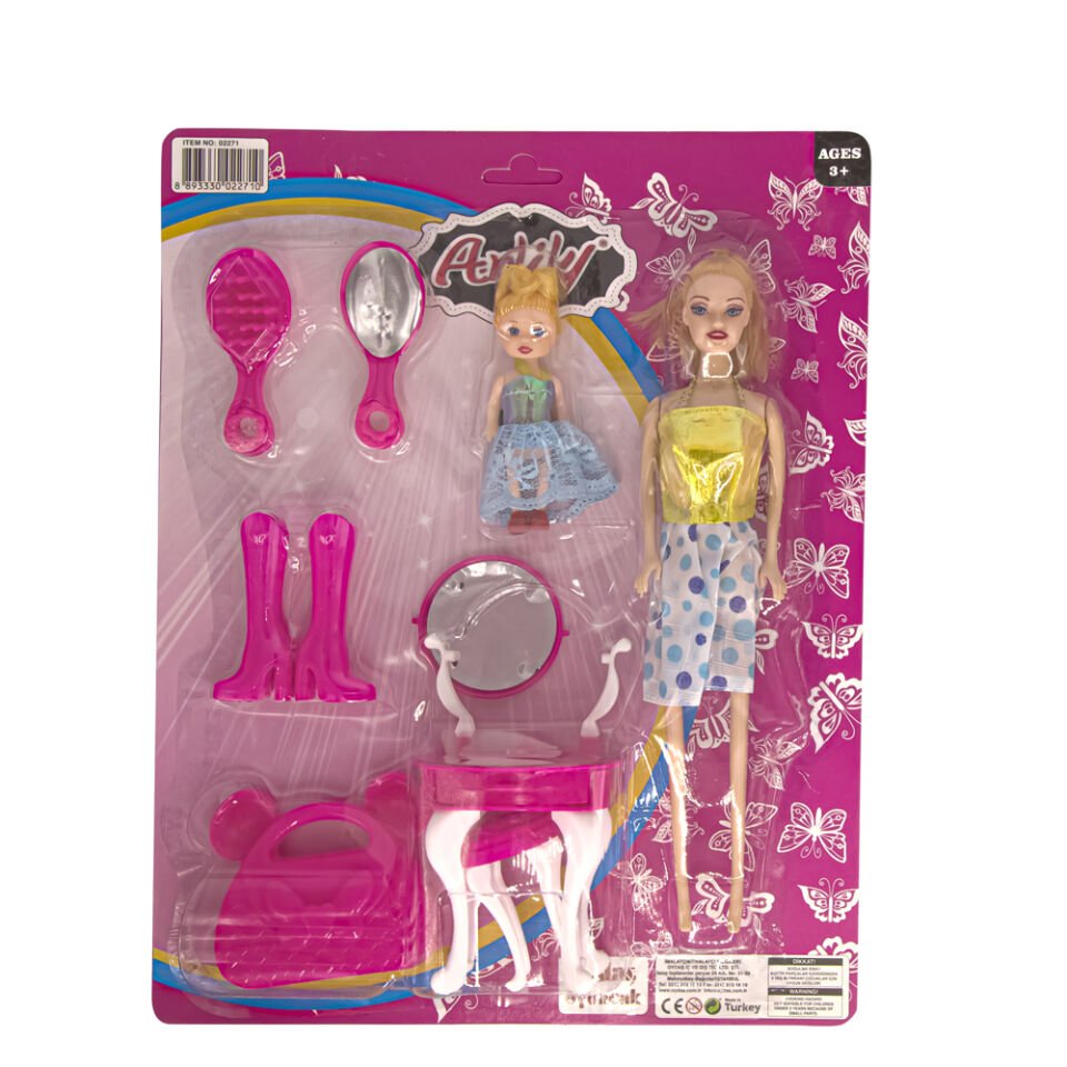 ANLİLY KARTELADA BEBEKLİ MAKYAJ MASALI SET 02271