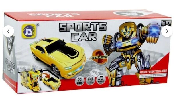 SPORTS CAR PİLLİ TRANSFORMERS ARABA KL.72