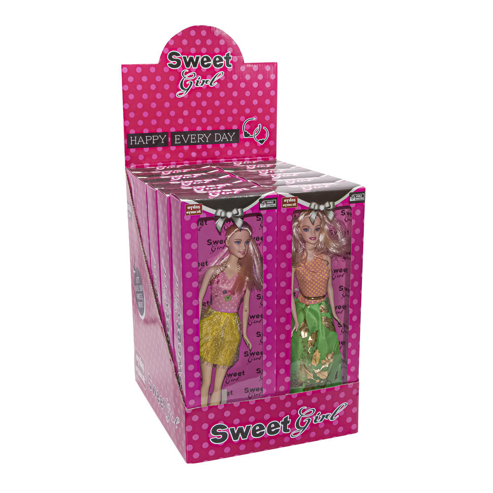 12 Lİ STANTLI SWEET GİRL BEBEK (02254) KL.144