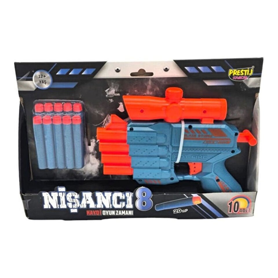 NİŞANCI 8 4 AĞIZLI NÖRF TABANCA KL.48