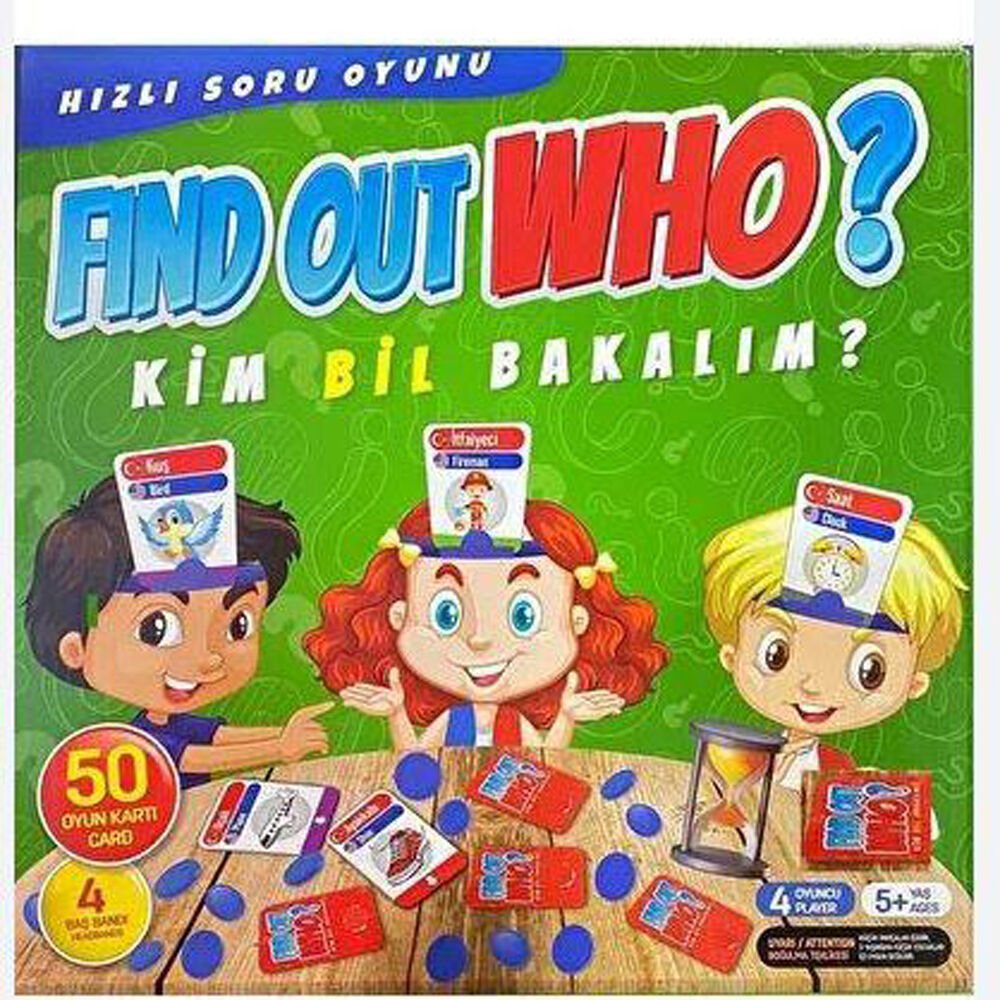 FIND OUT WHO? (KİM BİL BAKALIM)MOLİ KL:40