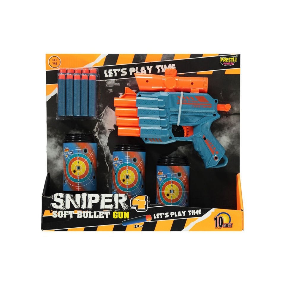 SNİPER 4 HEDEFLİ 4 AĞIZLI NÖRF TABANCA KL.36