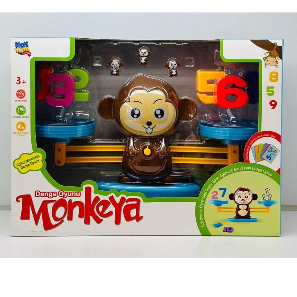 KUTUDA EĞİTİCİ DENGE MAYMUNU KL.12