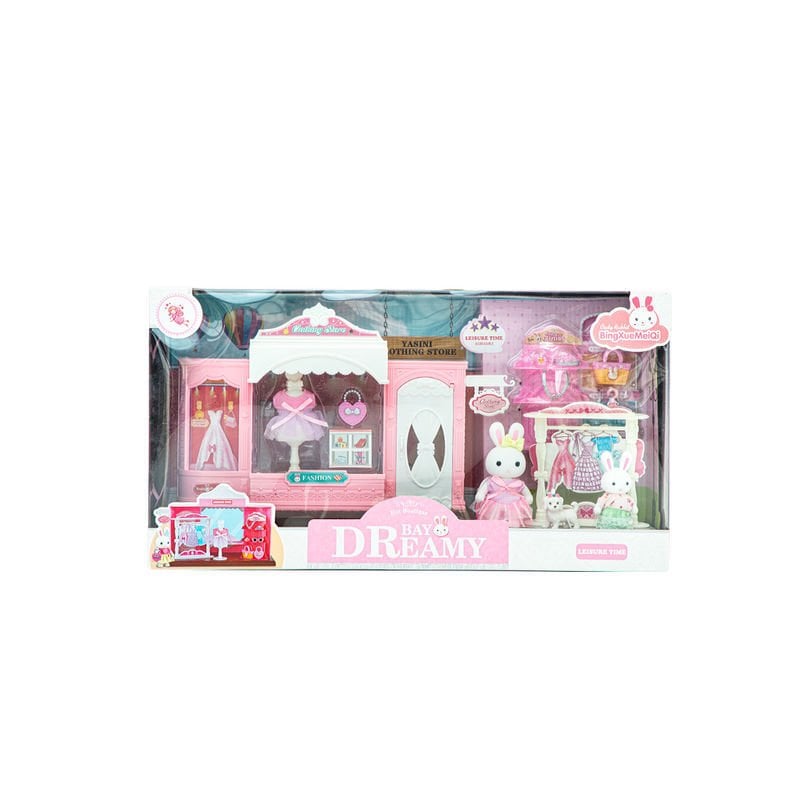 BAY DREAMY MİNİ TAVŞAN MODA DÜKKANI OYUN SETİ KL.6
