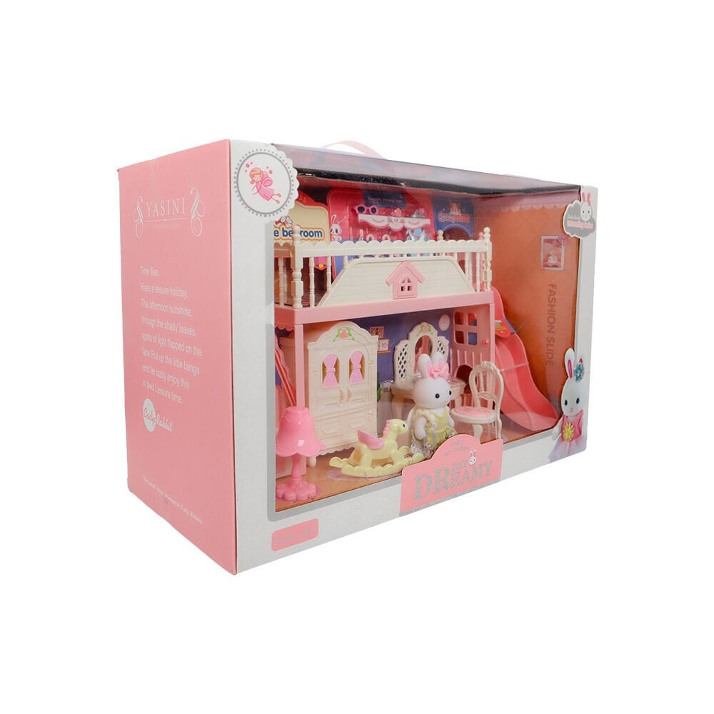 BAY DREAMY MİNİ TAVŞAN KAYDIRAKLI ODA SETİ KL.4