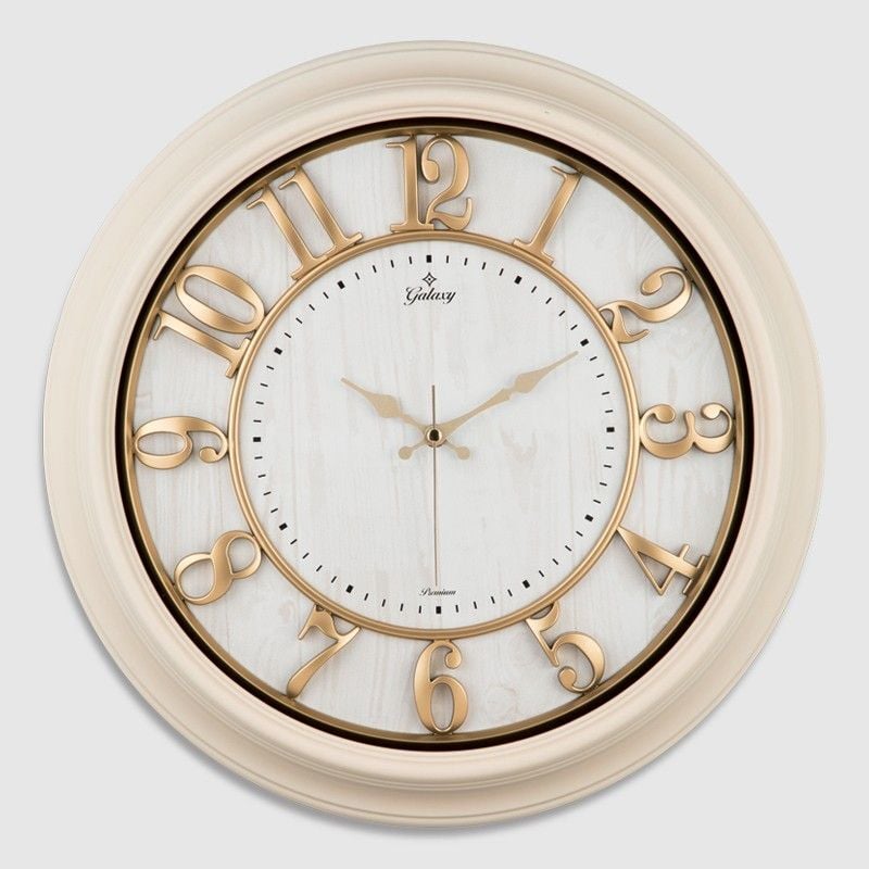 GALAXY PREMİUM KABARTMA RAKAM DUVAR SAATİ