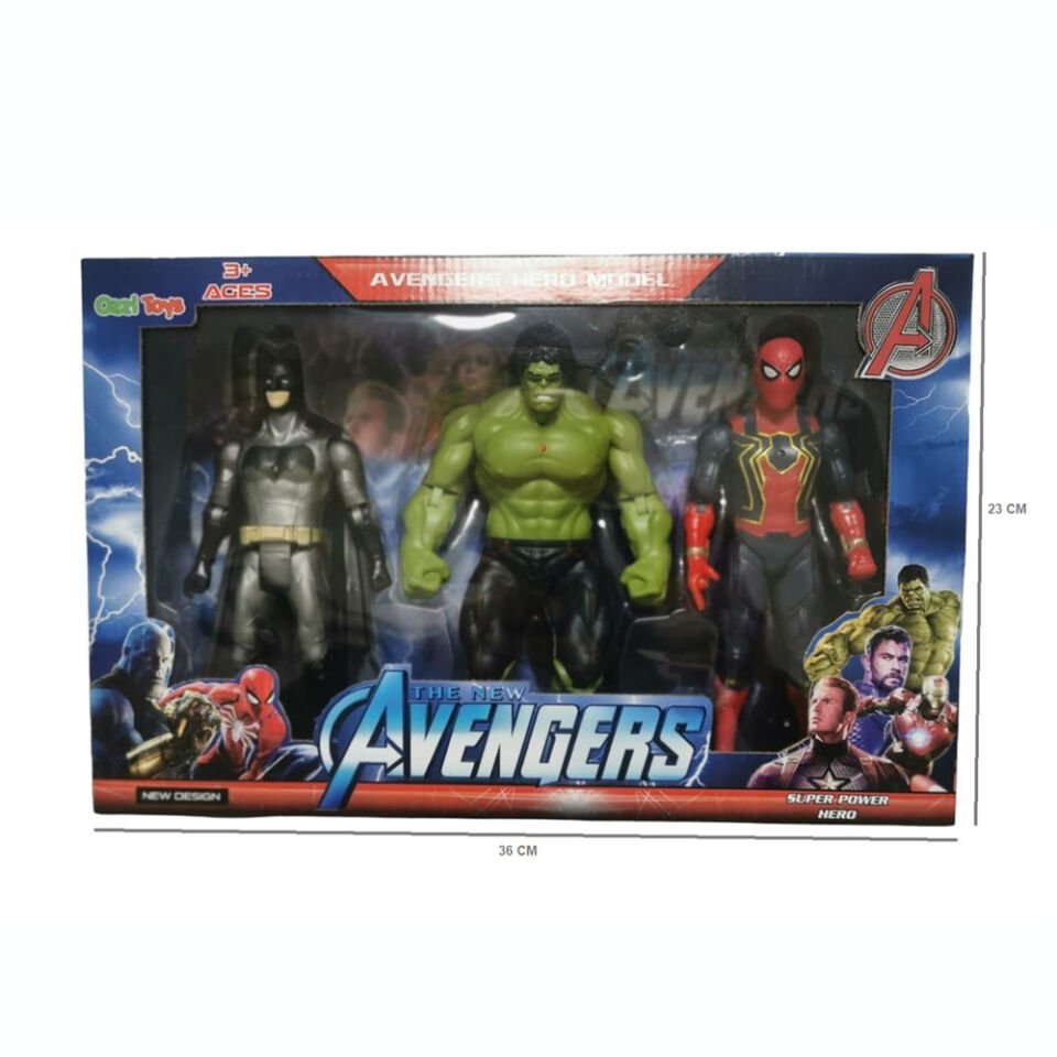 KUTULU 3 LÜ AVENGERS SET KL.48