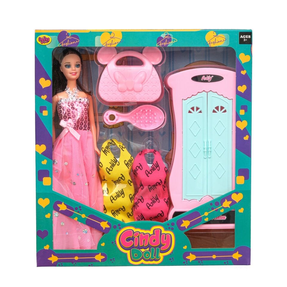 02270 ANLİLY KUTUDA DOLAPLI BEBEK KL.48