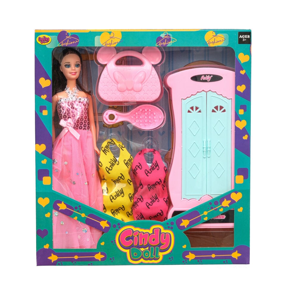 02270 ANLİLY KUTUDA DOLAPLI BEBEK KL.48