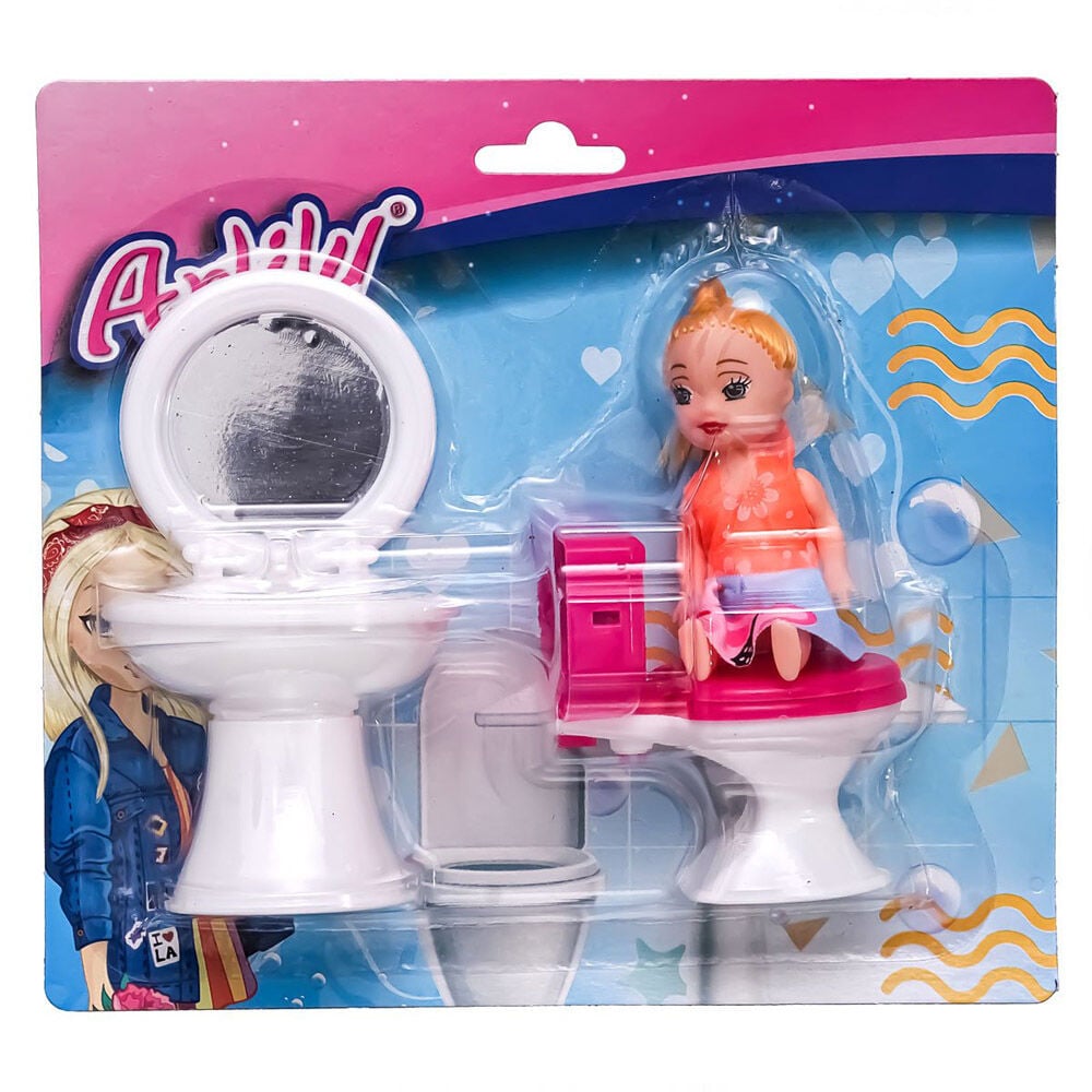 02444 ANLİLY KARTELADA KLOZET LAVABOLU BEBEK KL165