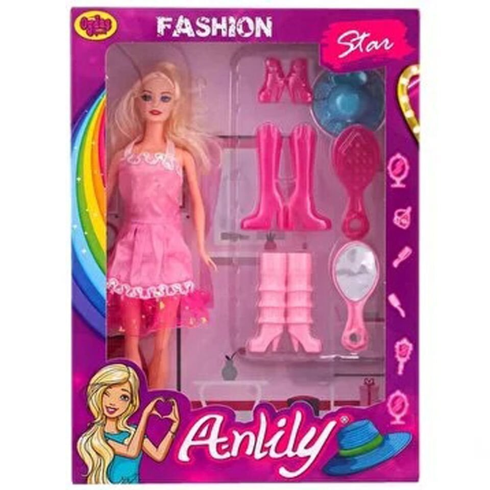 02439 ANLİLY KUTUDA ÇİZMELİ AYNALI BEBEK KL.60