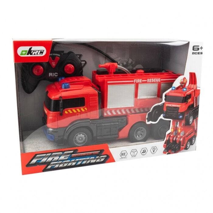 ROBOTA DÖNÜŞEN KUMANDALI İTFAİYE ARABASI KL.18