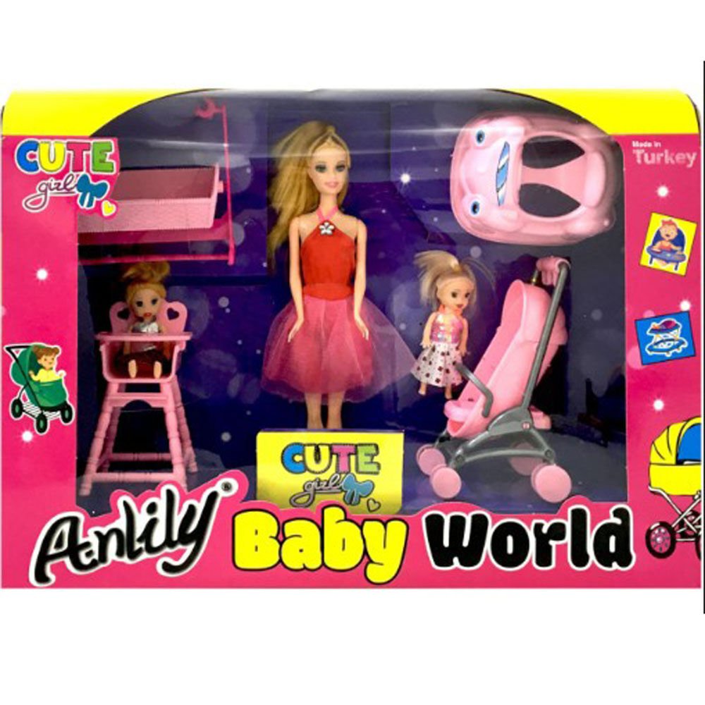 ANLİLY KUTUDA BABY WORLD AKSESUARLI BEBEK 02431