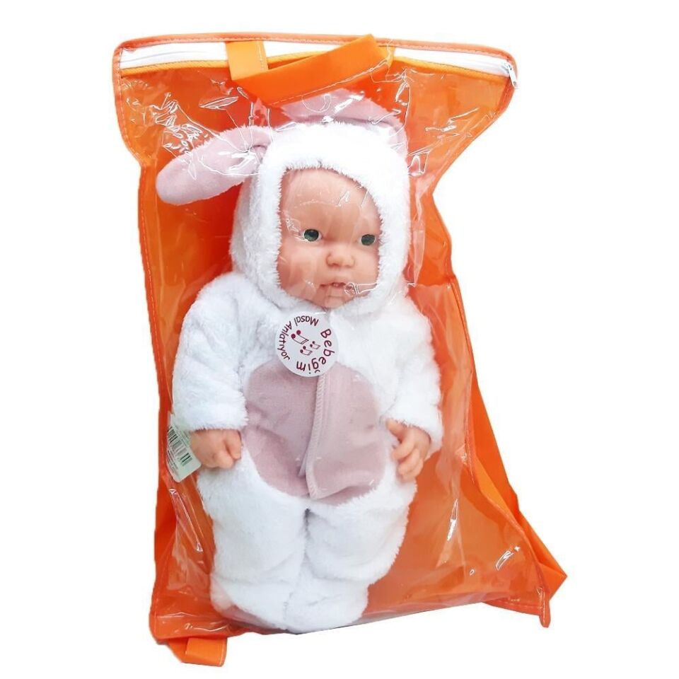 POŞETTE TAVŞAN KOSTÜMLÜ MASAL ANLATAN TOMBUL BEBEK KL.12