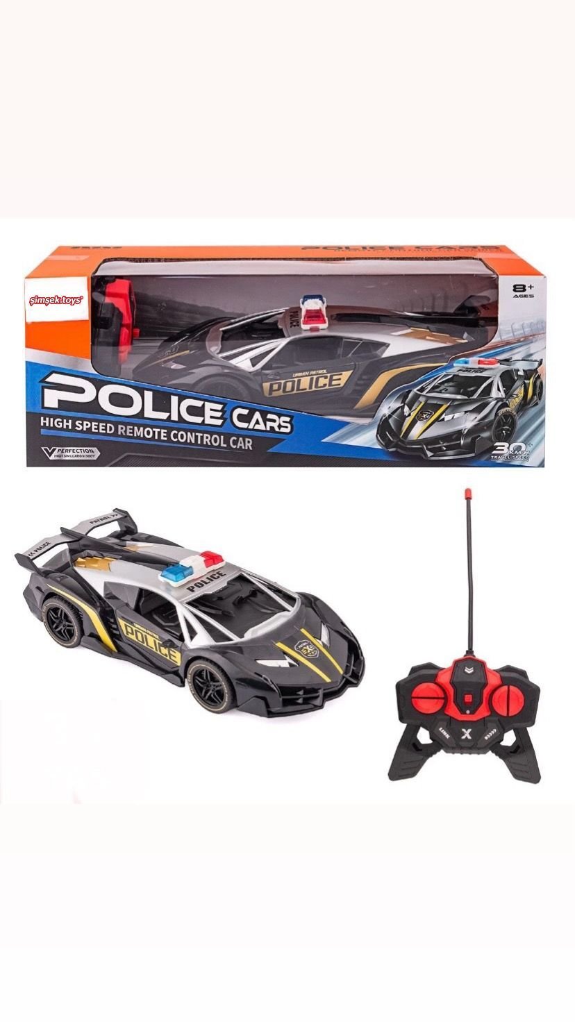 KUMANDALI POLİS ARABASI KAPILARI AÇILIR KL:24