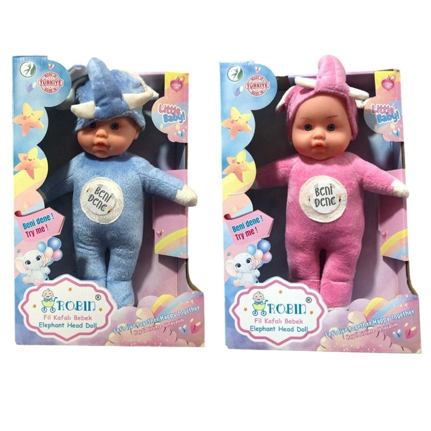 ROBİN FİL KAFALI BEBEK KL.36
