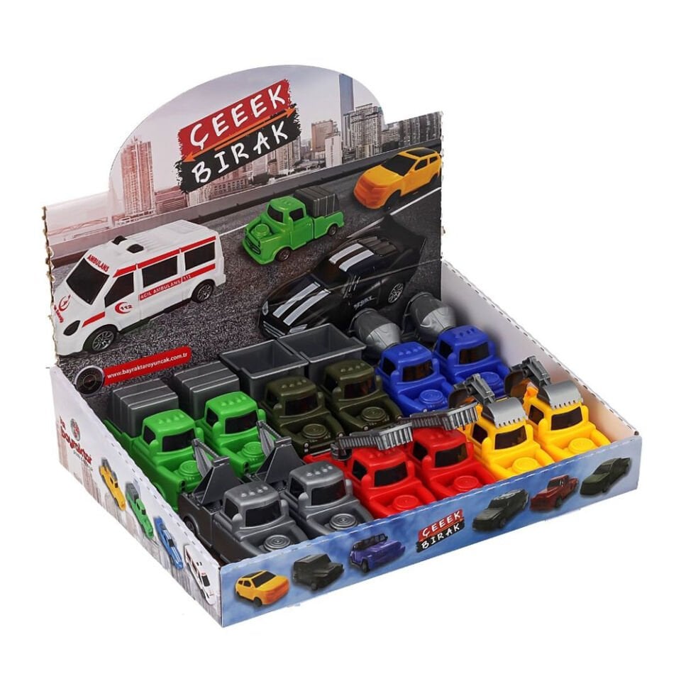 12 Lİ KARIŞIK KAMYON SERİSİ PK:12