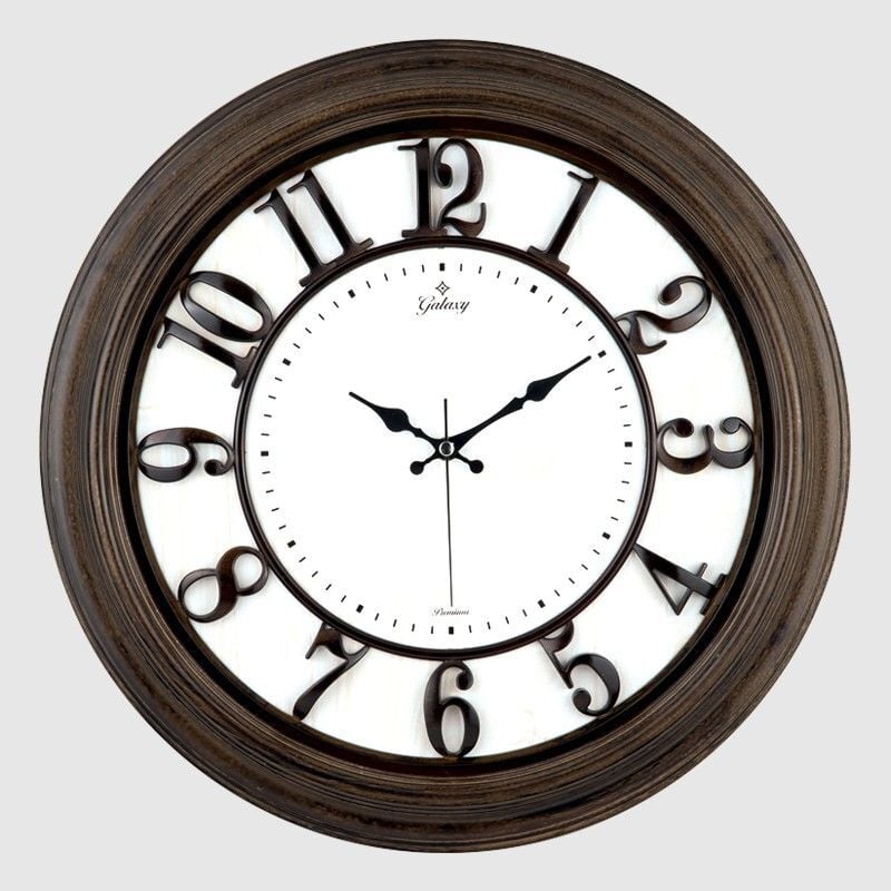 GALAXY PREMİUM KABARTMA RAKAM DUVAR SAAT