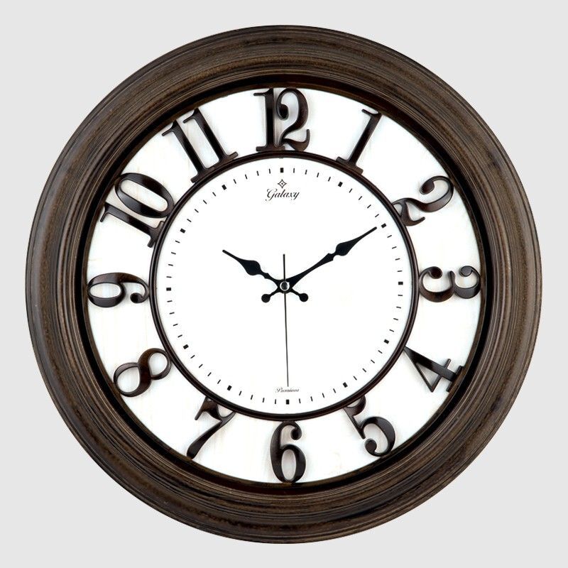 GALAXY PREMİUM KABARTMA RAKAM DUVAR SAAT