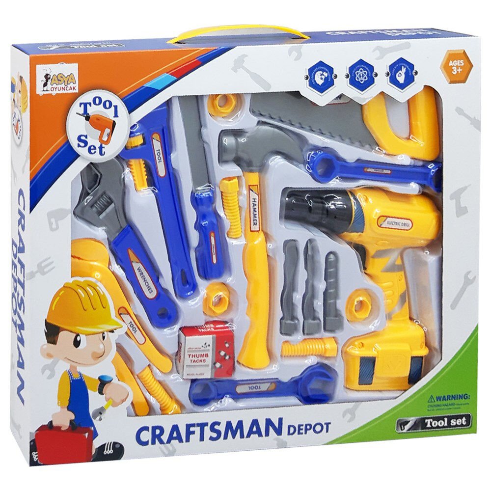 KUTULU PİLLİ TAMİR OYUN SETİ KL.24