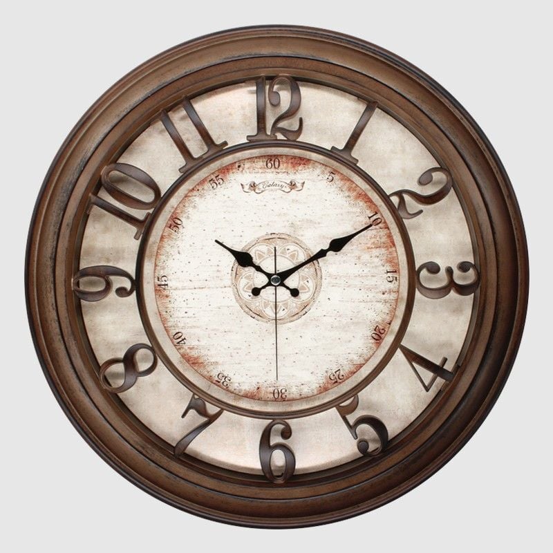 GALAXY PREMİUM CEVİZ KASA DUVAR SAAT