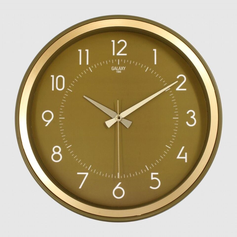 GALAXY GOLD ÇERÇEVE DUVAR SAAT