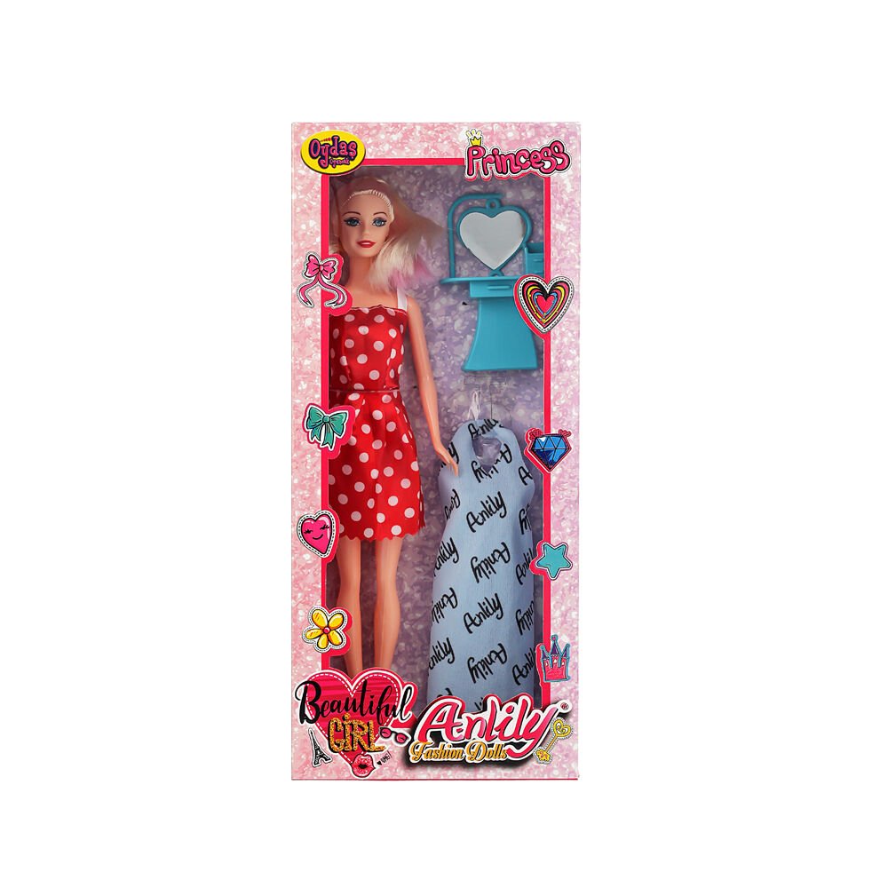 ANLİLY KUTULU HAPPY GİRLS AYNALI BEBEK 02284 KL:96