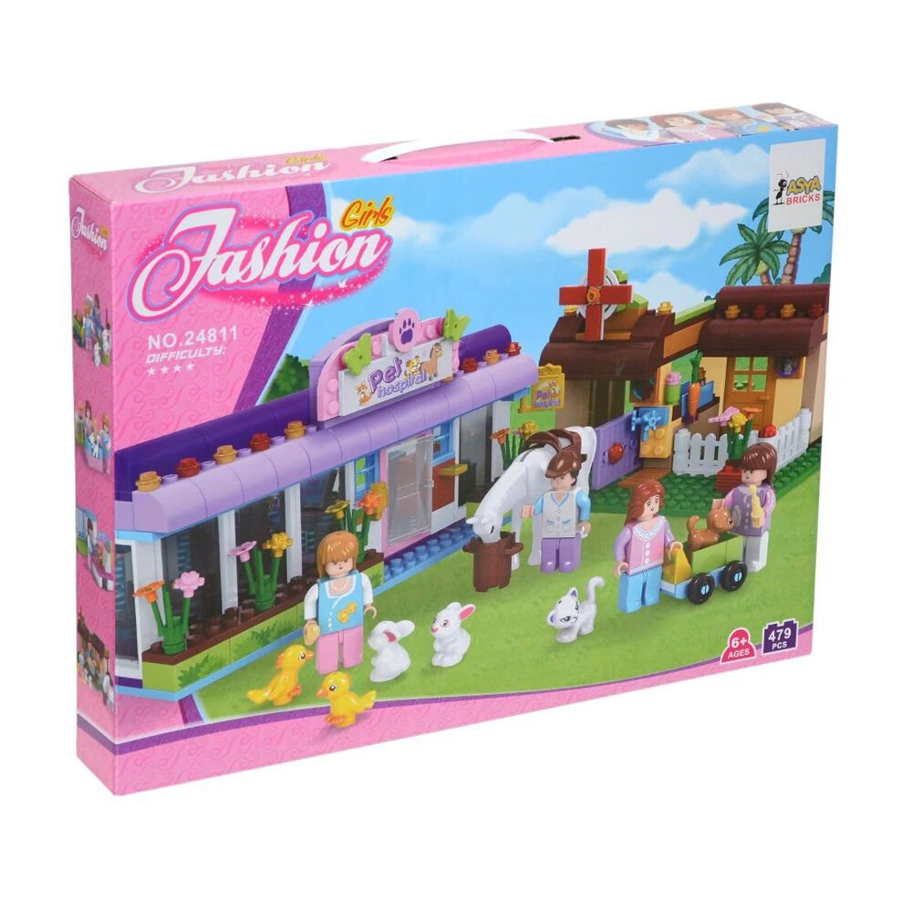 KUTULU ANT BRİCKS FASHİON GİRL 479 PCS PUZZLE KL.8