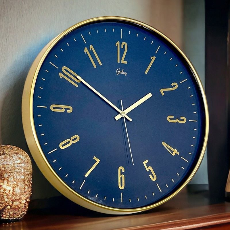 GALAXY EXCULUSIVE GOLD İNCE CER DUVAR SAAT