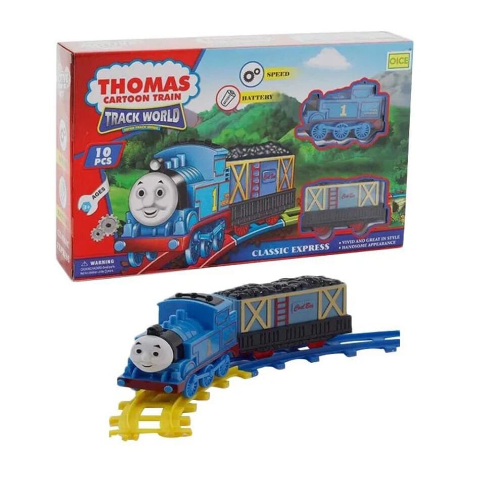 KUTUDA PİLLİ THOMAS TREN SETİ KL.42
