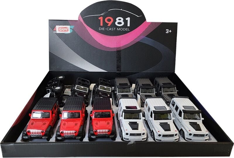 1981 ÇEK BIRAK KLASİK METAL ARABA PK:12 KL.120