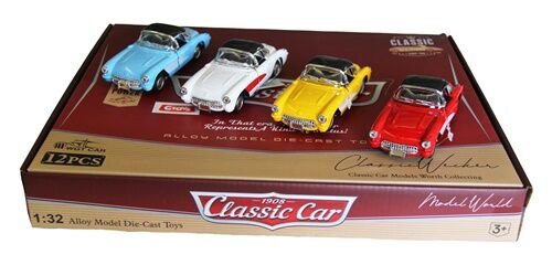 CLASSİC CAR ÇEK BIRAK METAL ARABA PK:12 KL.72