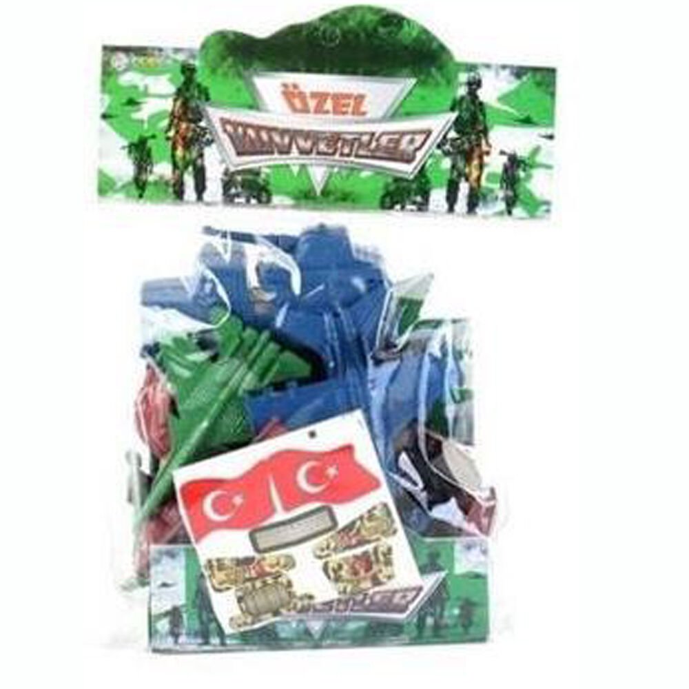 ÖZEL KUVVETLER POŞETTE ASKER SETİ SRA-116