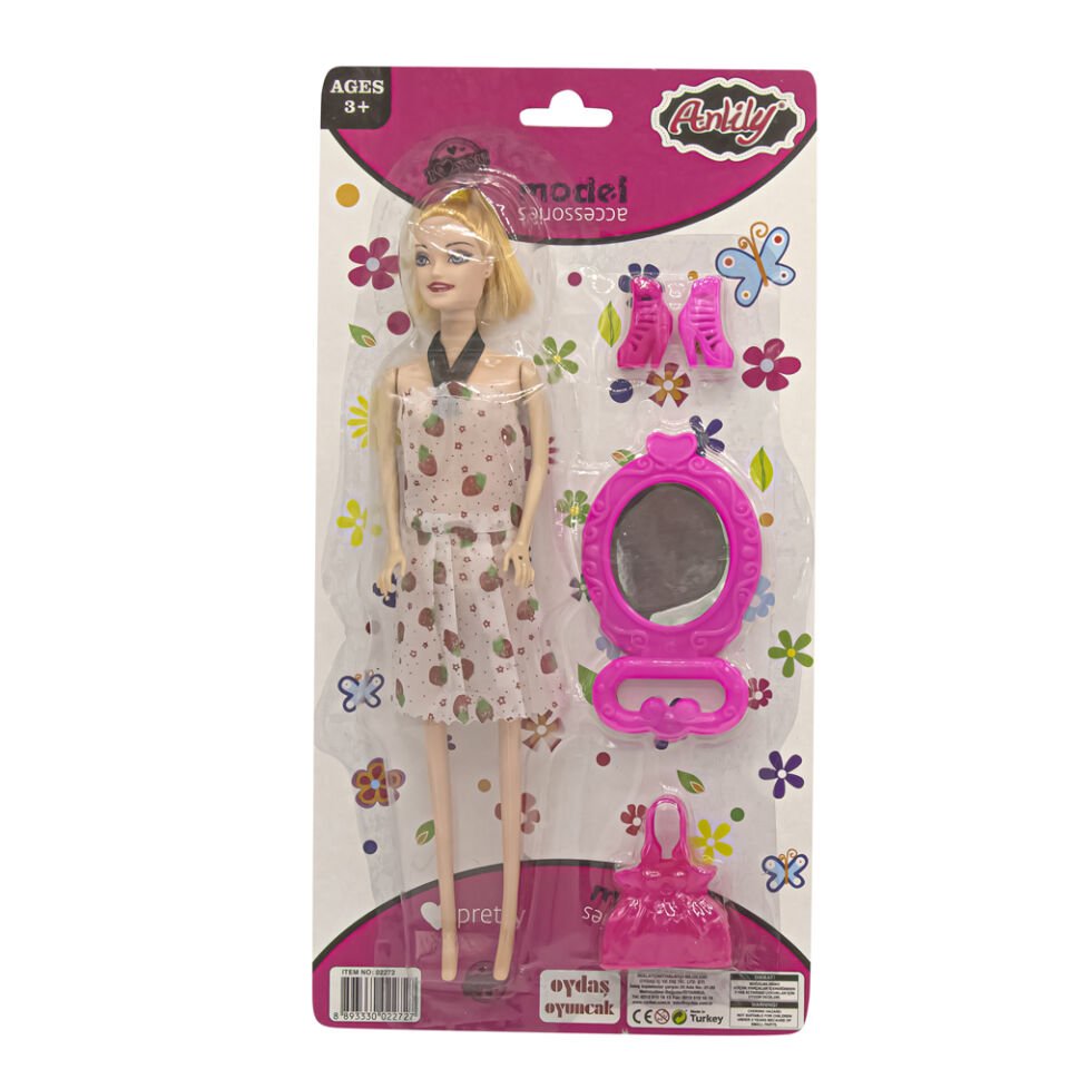 ANLİLY KART. BEBEKLİ AYNALI SET (02272) KL:108