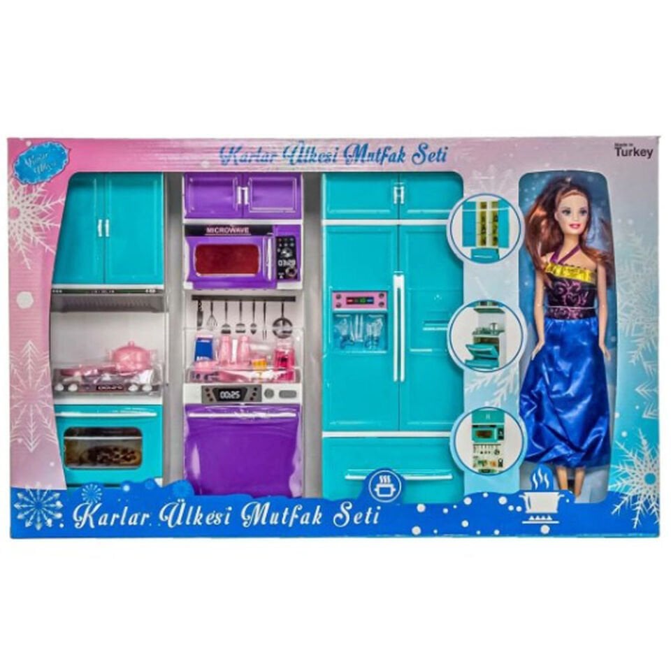 ANLİLY BEBEKLİ 3 LÜ MUTFAK SETİ KL.10