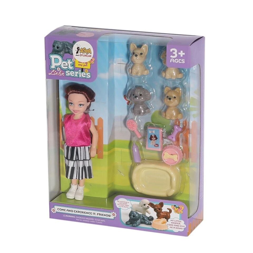 PET SERİES KUTULU BEBEK KL.96