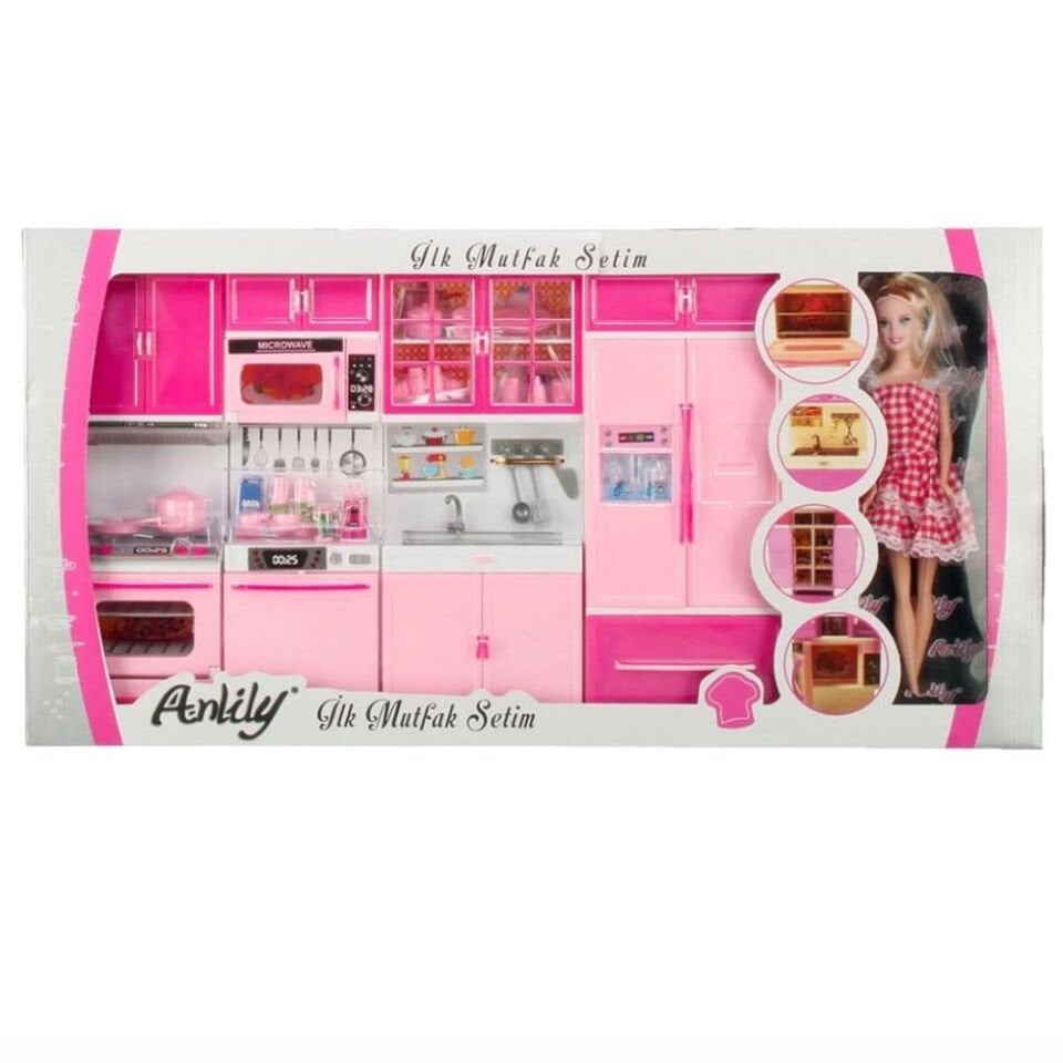 ANLİLY BEBEKLİ 4 LÜ MUTFAK SETİ KL.8