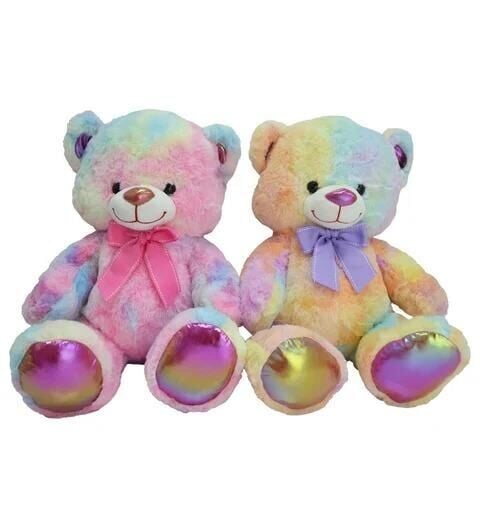 55 CM RENKLİ AYI PELUŞ KL.24