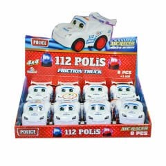 KUTUDA 8 Lİ SÜRTMELİ POLİS ARABASI PK:8 KL.144