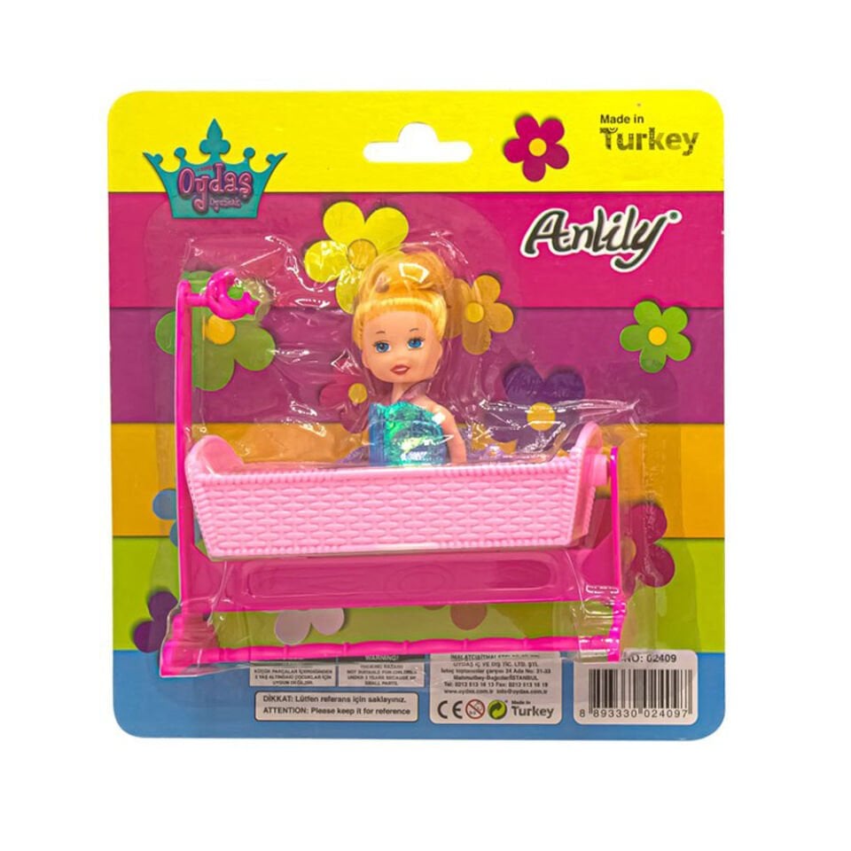 ANLİLY KARTELA BEBEKLİ BEŞİK(02409) KL.120