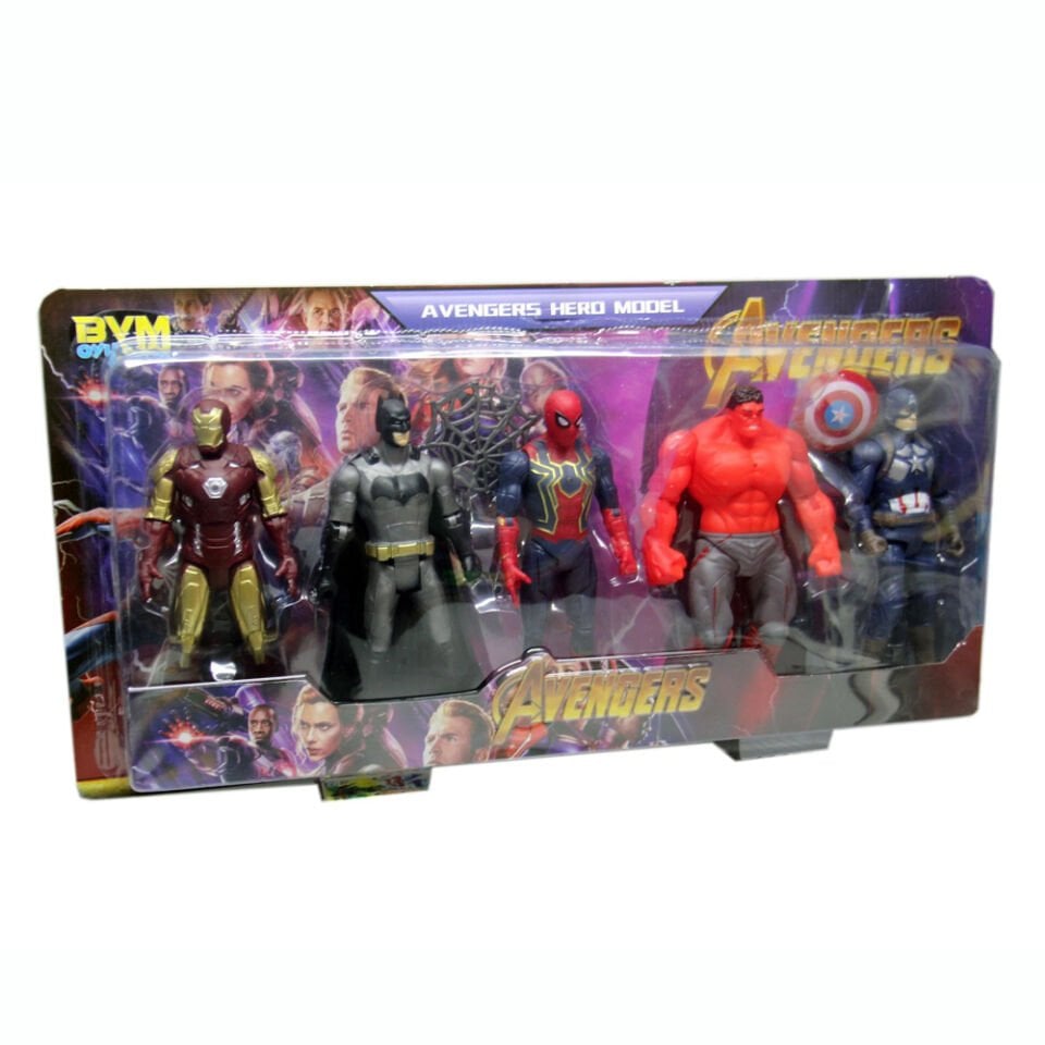 5 Lİ VAKUMLU KAHRAMAN SETİ KL.36