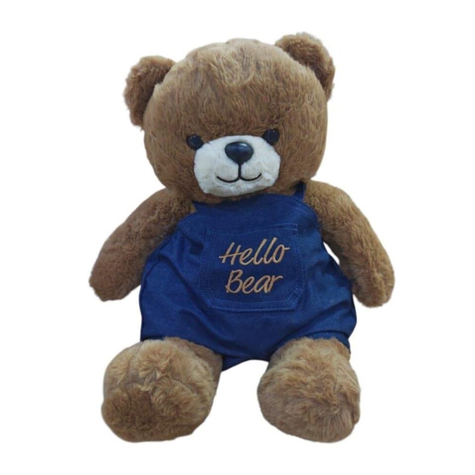 50 CM TULUM GİYEN AYI PELUŞ KL.18