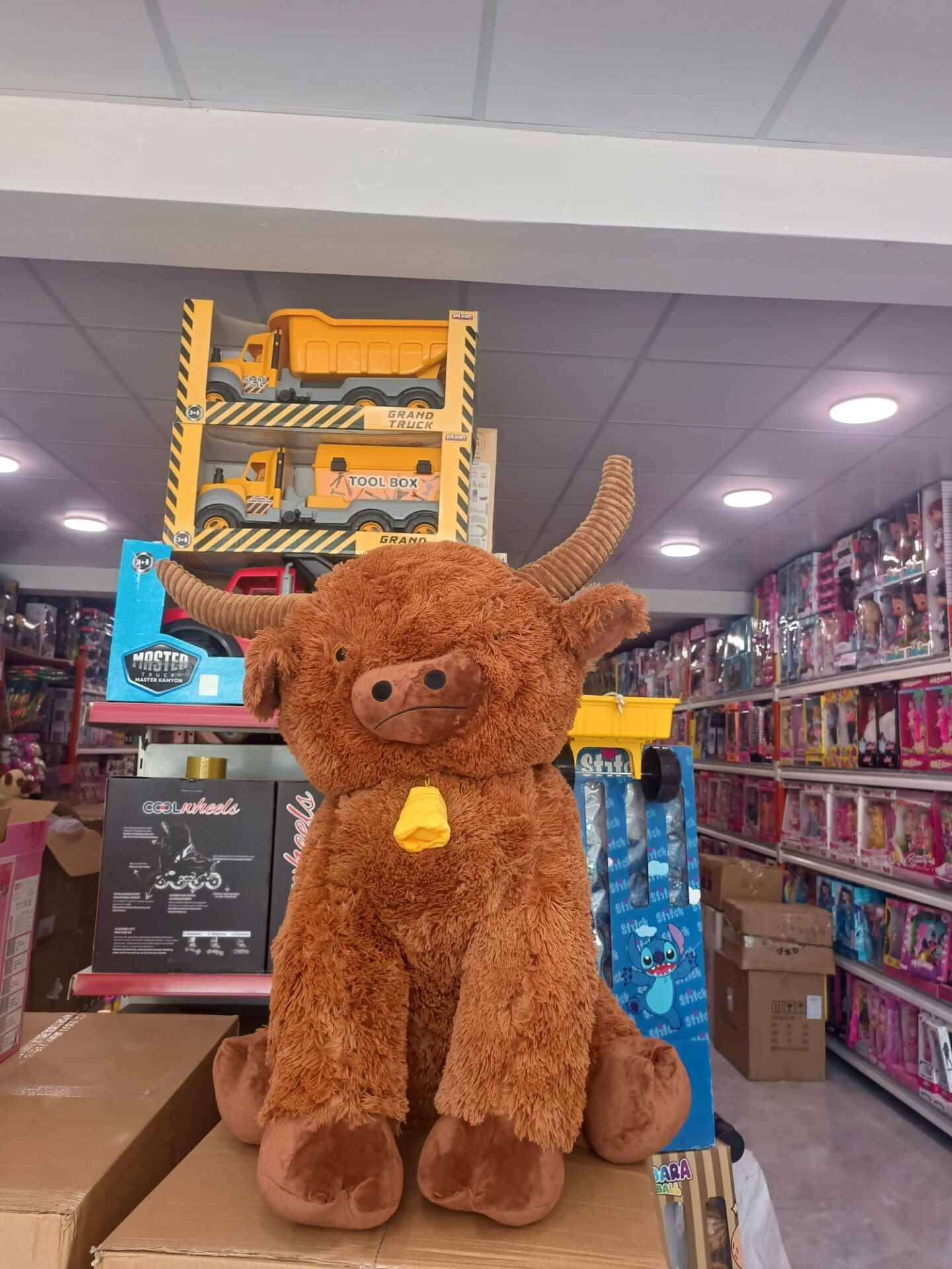90 CM BOĞA PELUŞ KL.8
