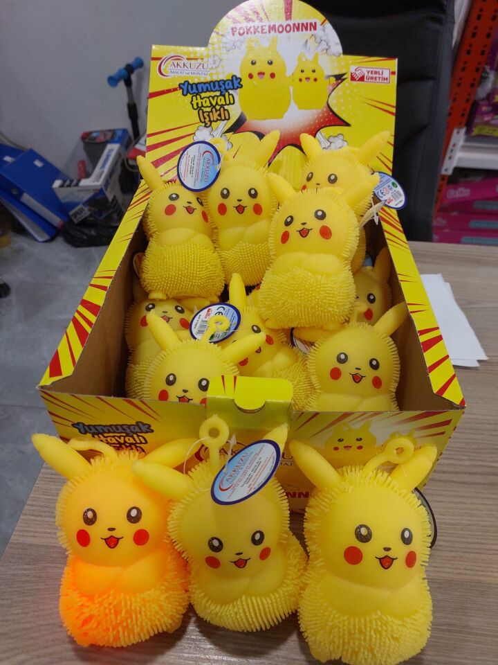 IŞIKLI YUMUŞAK HAVALI POKEMON PK:12 KL.288