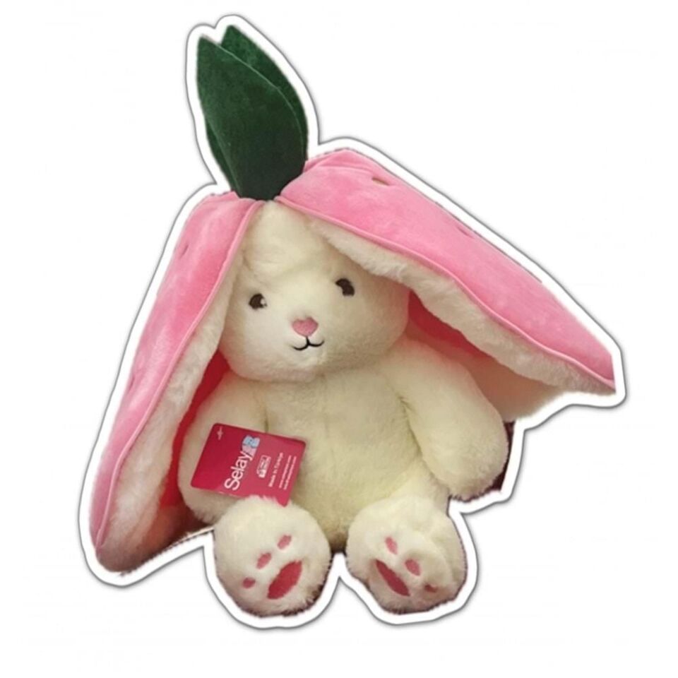 25 CM ŞAPKALI TAVŞAN PELUŞ