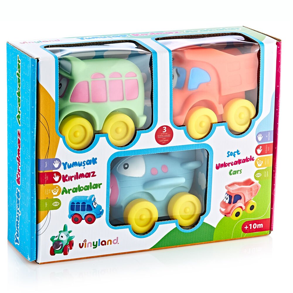 KUTUDA YUMUŞAK TONTON ARABALAR KL.12