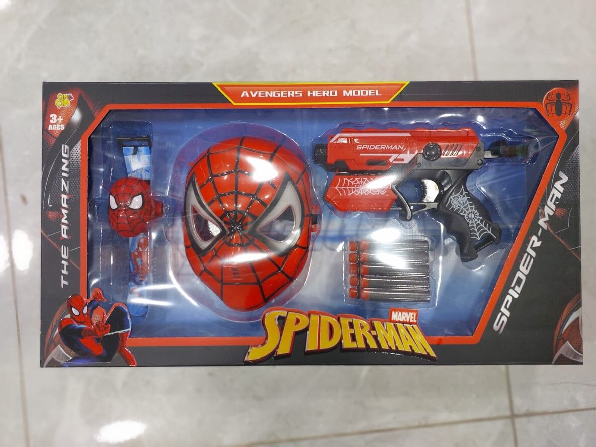 KUTULU SAATLİ ÖRÜMCEK MASKE VE NÖRF KL.24