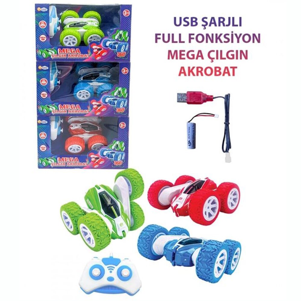 KUMANDALI MEGA ÇILGIN AKROBAT ŞARJLI KL.24
