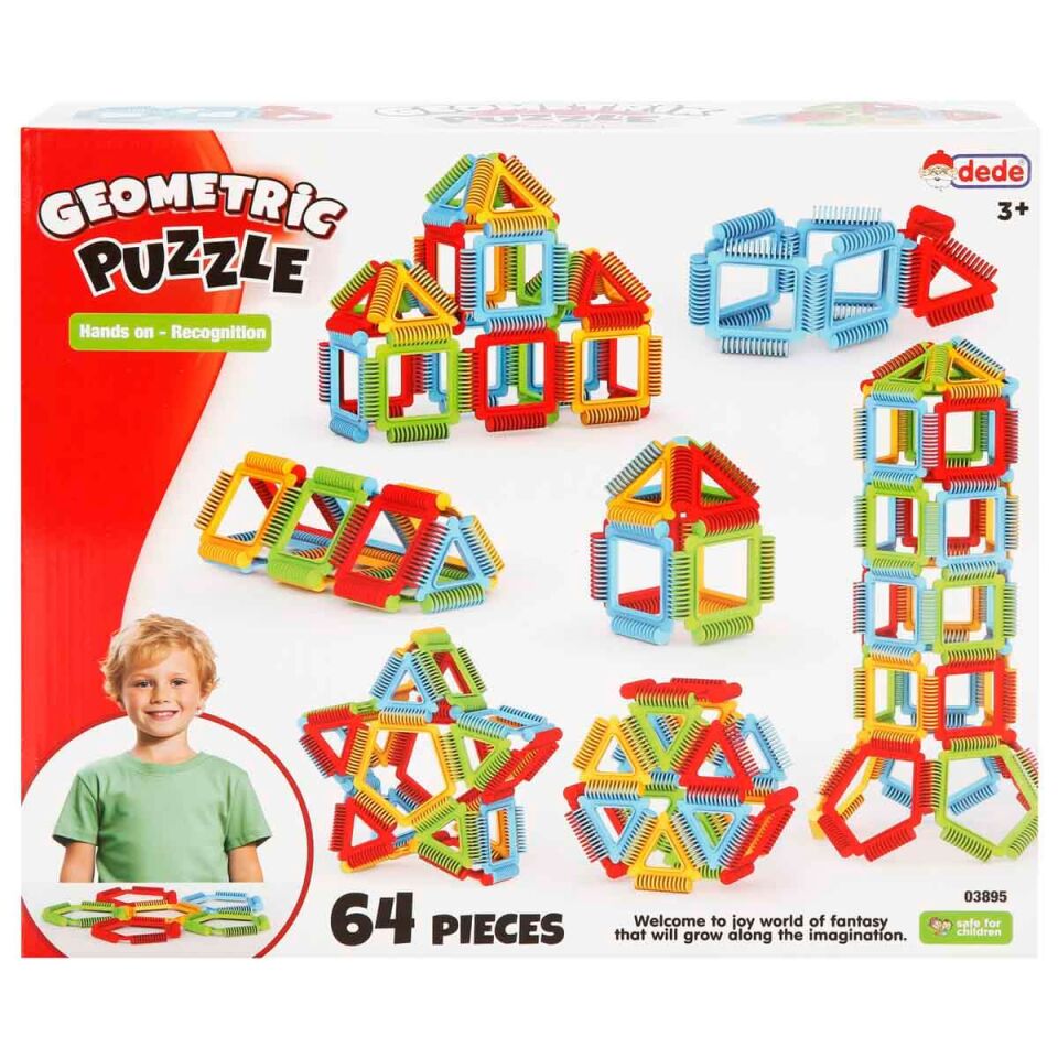 GEOMETRİK PUZZLE 64 PRÇ