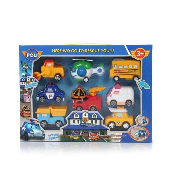 KUTUDA 8 Lİ POLİ CAR SERİSİ KL.96